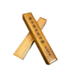 10 " Inch Chinese Camphor Wood Xuan （Art） Paper Folding Fan Box