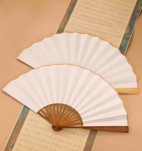 10 " Inch Chinese Camphor Wood Xuan （Art） Paper Folding Fan Box