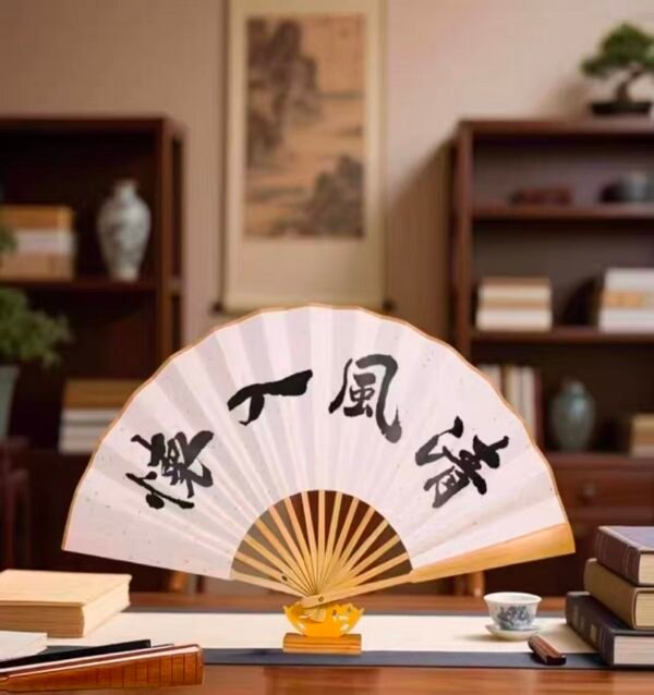 10 " Inch Chinese Camphor Wood Xuan （Art） Paper Folding Fan Box