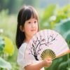 10 " Inch Chinese Camphor Wood Xuan （Art） Paper Folding Fan Box