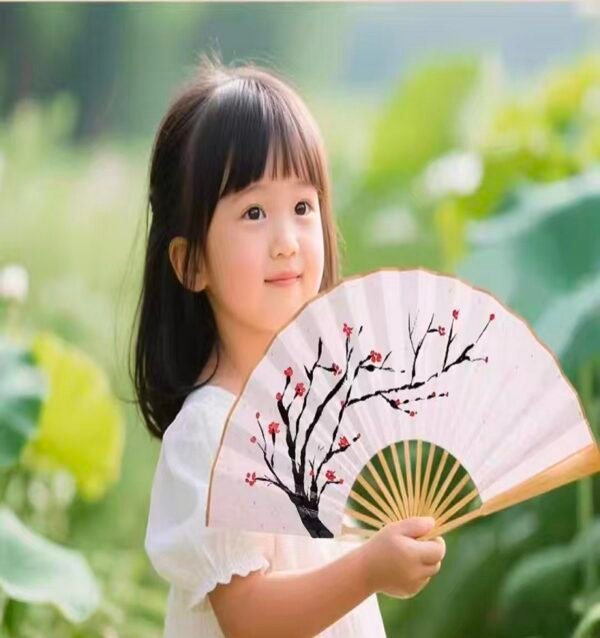 10 " Inch Chinese Camphor Wood Xuan （Art） Paper Folding Fan Box