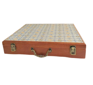 Rice Paper  Brochure list of Painting Calligraphy  wooden box  song brocade face  package box