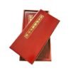 32*16*3cm  Xuan Paper Rice Paper Calligraphy <The Heart Sutra of Buddhism >  brochure Yellow sandalwood Gift Package Box set