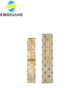 Xuan Paper Art Paper Calligraphy Scroll Tracing Writing of < BAI JIA XING> Brocade Box Set