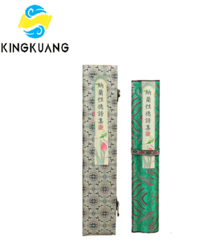 xuan paper art paper calligraphy paper tracing writing scroll painting of <Na lan Xing De Shi ji > Song Brocade Box