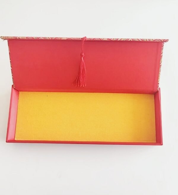 Song Brocade Red Color gift jewelry box chinese traditional gift box