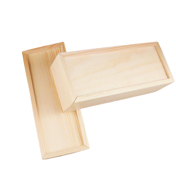 Xuan Paper Rice Paper Inkpad ink-stamped Natural Pine Box Chinese Calligraphy  Painting articrafts package Gfit Box.