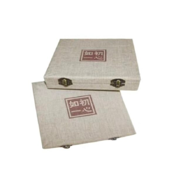Stamp Seal mud stamp base Inkpad ,Signet base Gift Fine Linen Package Box Set