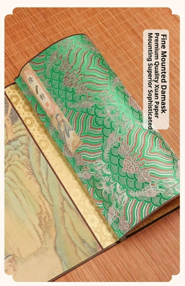 xuan paper Calligraphy paper Scroll Tracing Writing of < Long Zhong Dui   >brocade Box Set