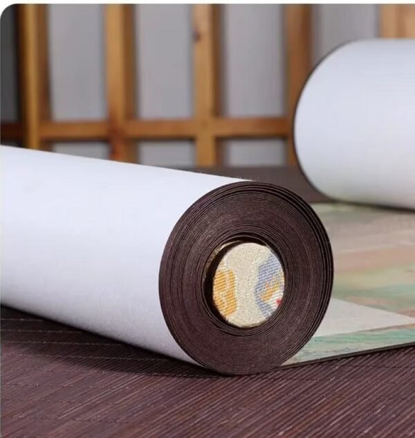 Xuan Paper Art Paper Caligraphy Artwork Tracing And Writing  Scroll of < San Zi Jing> Brocade Box Set