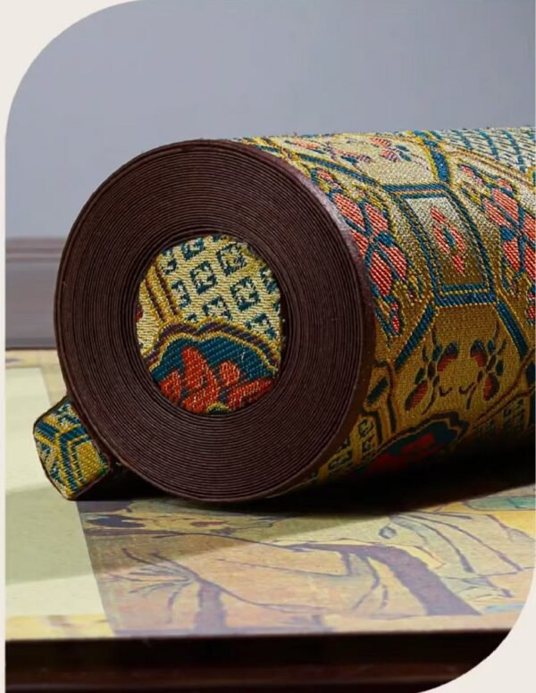 Chinese Xuan Paper Art Paper rice paper calligraphy paper Tracing Writing Copying Scroll of  < Li Ji Da Xue > Song Brocade Box Set