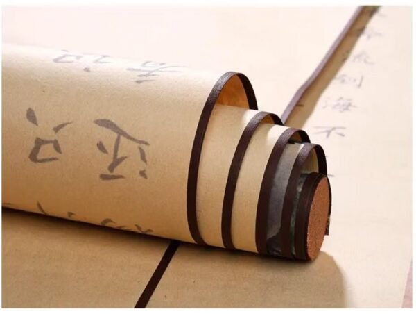 007 xuan paper art paper calligraphy paper Tracing and Writing of <QING YUN ZHI > Hand Scroll Artworks Brocade Box Set