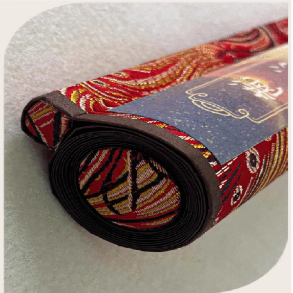 008 Xuan Paper Art Painting Paper Caligraphy Tracing Writing Scroll of < MAN JIANG HONG > Song Brocade Box Set