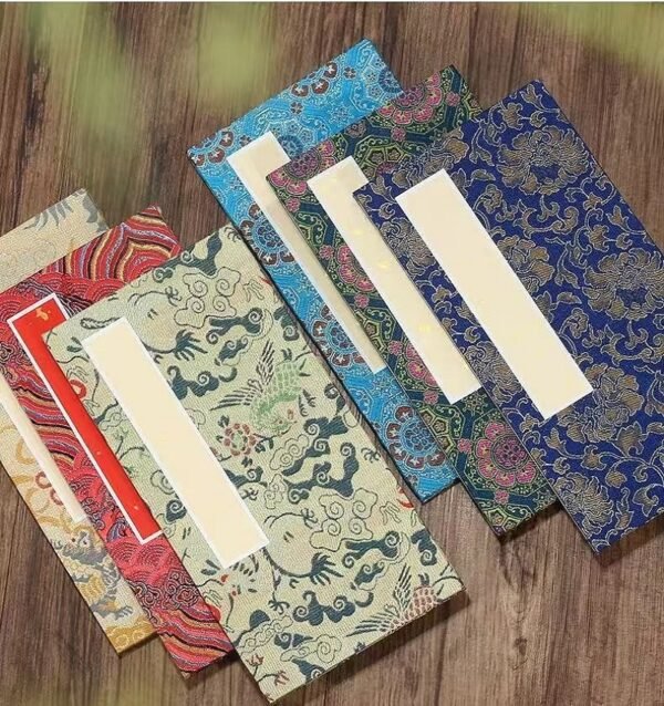 Chinese Xuan Paper  Folding Painting Calligraphy Booklet
