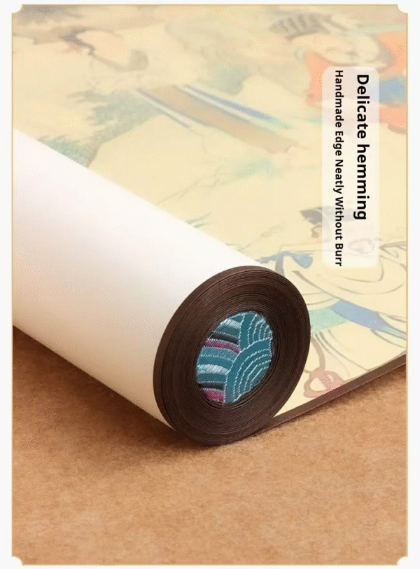 Xuan paper Caligraphy paper Artwork Artcrafts Tracing Writing Scroll of < The Collected Poems of Mr Cao Cao > Song Brocade Box Set