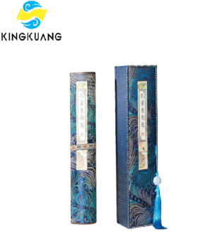 01 xuan paper Calligraphy Paper Artworks Tracing Writing Copying Scroll of < KONG QUE DONG NAN FEI > Song Brocade Box