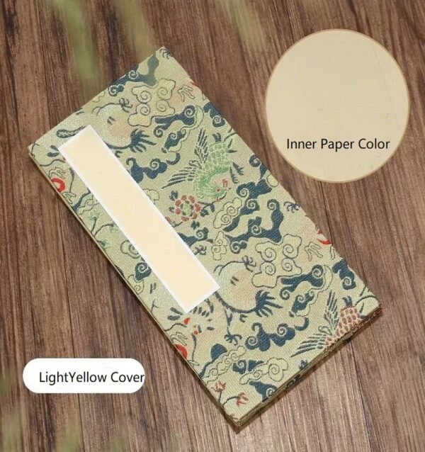 Chinese Xuan Paper  Folding Painting Calligraphy Booklet