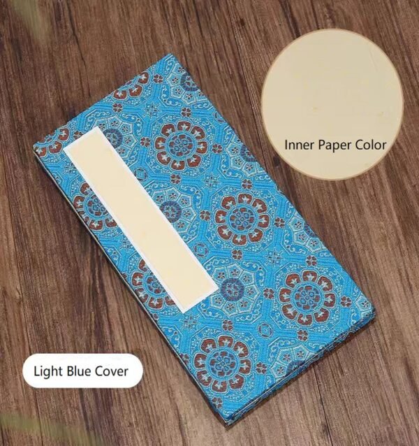 Chinese Xuan Paper  Folding Painting Calligraphy Booklet