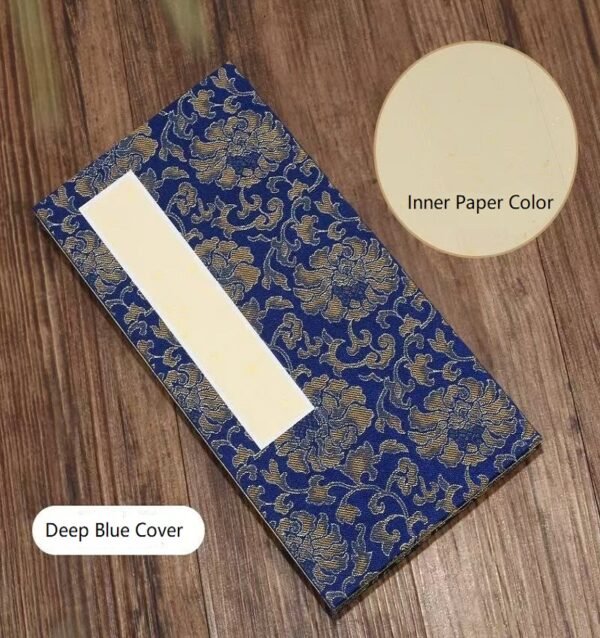 Chinese Xuan Paper  Folding Painting Calligraphy Booklet