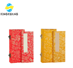 8*20cm xuan paper  calligraphy paper Art paper Drawing Painting Paper  Folding Brochure booklet Song Brocade Box Set