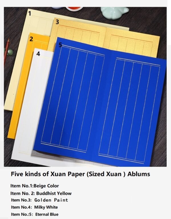 32*16cm Red wood Calligraphy  Xuan Paper Brochure Booklet Ablum Collection  Gift  Artworks Box Sets