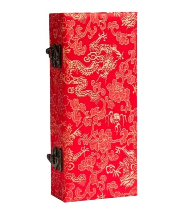 8*20cm xuan paper  calligraphy paper Art paper Drawing Painting Paper  Folding Brochure booklet Song Brocade Box Set