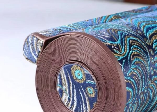 xuan paper  Calligraphy Paper Artworks Tracing Writing Copying Scroll of < KONG QUE DONG NAN FEI  > Song Brocade Box