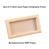 Xuan Paper Chinese Calligraphy Artistic art paper Hollow MDF  Frame