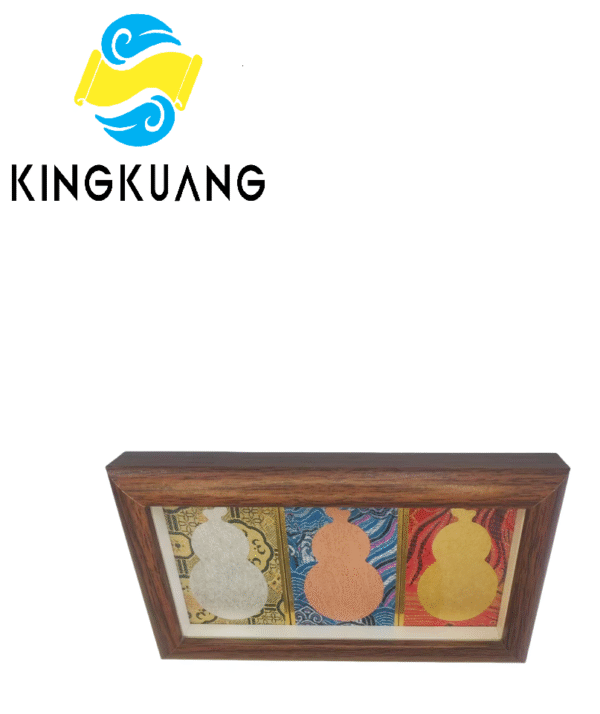 Xuan Paper Chinese Calligraphy Artistic art paper Hollow MDF  Frame