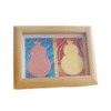 8.5*11.6cm Xuan Paper Art Paper hard silk art paper Painting  Hollow Frame  Artcrafts Calligraphy Artworks