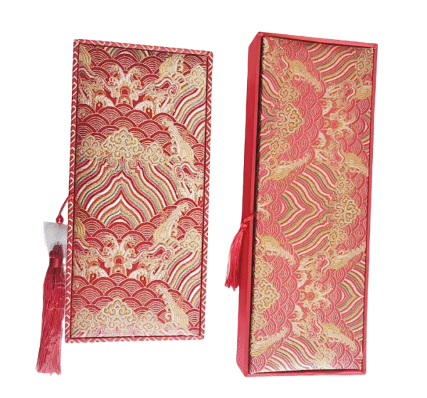 Song Brocade Red Color gift jewelry box chinese traditional gift box
