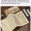 Chinese Xuan Paper  Folding Painting Calligraphy Booklet