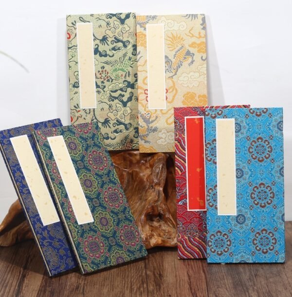 Chinese Xuan Paper  Folding Painting Calligraphy Booklet