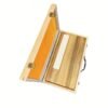 32*16*4.5cm   Camphor Wood Xuan Paper Booklet Ancient Book Gold Silver Jewelry and Ornaments Package Box