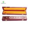 10 inch Xuan Paper Hand-Folding Fan Imitation Wooden Box 