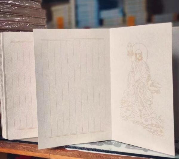 32*22cm Xuan Paper Calligraphy Paper Sumi-E SHU DAO Paper  kanji  Shodo Art Crafts 《 The Diamond Sutra》《 Tao Te Ching 》.