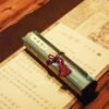 34*1157cm  Xuan Paper Art Paper Sumi-e Paper Tracing and Writing Hand Mounted Scroll of <CAI GEN TAN> Song Brocade Box Set Gift