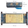 003 Xuan Paper Art Paper Sumi-E Painting Calligraphy Artwork Scroll Crafts Golden Branch Flower Song Brocade Box