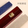 10 inch Xuan Paper Hand-Folding Fan Imitation Wooden Box 