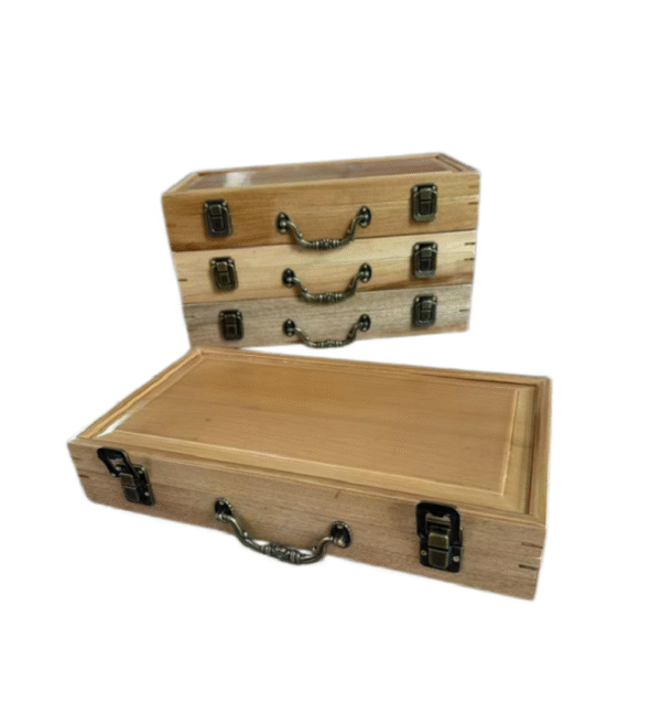 32*16*4.5cm Camphor Wood Xuan Paper Booklet Ancient Book Gold Silver Jewelry and Ornaments Package Box