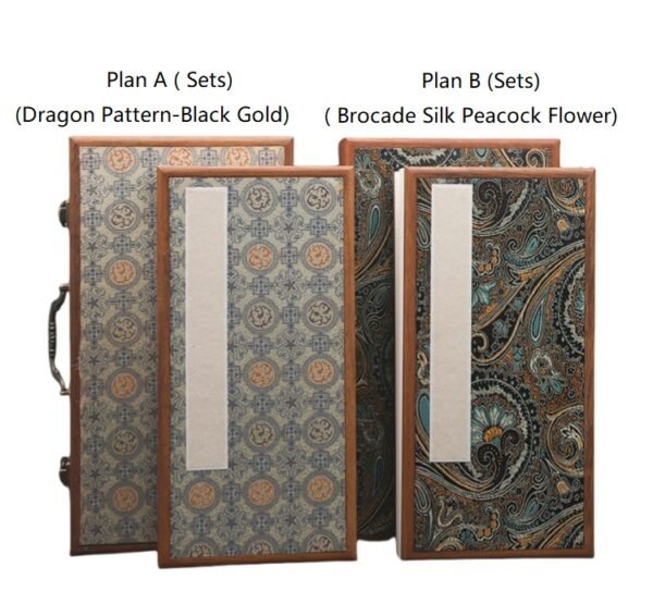 32*16cm Xuan Paper  Rice Paper  Art Paper Calligraphy Painting Paper  Sumi- E Paper Brochure list Ablum Red Wooden Box  Set
