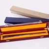10 inch Xuan Paper Hand-Folding Fan Imitation Wooden Box 