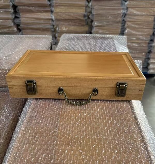 32*16*4.5cm Camphor Wood Xuan Paper Booklet Ancient Book Gold Silver Jewelry and Ornaments Package Box