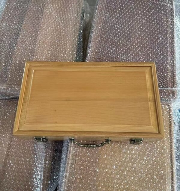 32*16*4.5cm Camphor Wood Xuan Paper Booklet Ancient Book Gold Silver Jewelry and Ornaments Package Box