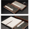 32*16cm Xuan Paper  Rice Paper  Art Paper Calligraphy Painting Paper  Sumi- E Paper Brochure list Ablum Red Wooden Box  Set