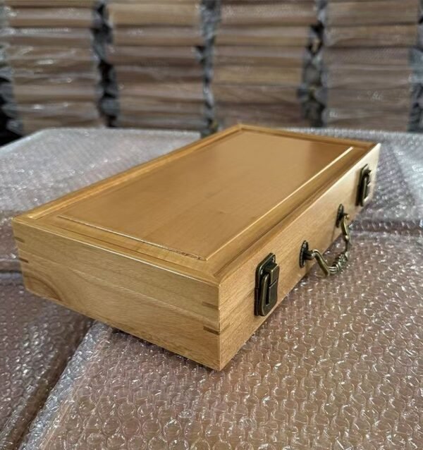 32*16*4.5cm Camphor Wood Xuan Paper Booklet Ancient Book Gold Silver Jewelry and Ornaments Package Box