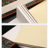 32*16cm Xuan Paper  Rice Paper  Art Paper Calligraphy Painting Paper  Sumi- E Paper Brochure list Ablum Red Wooden Box  Set