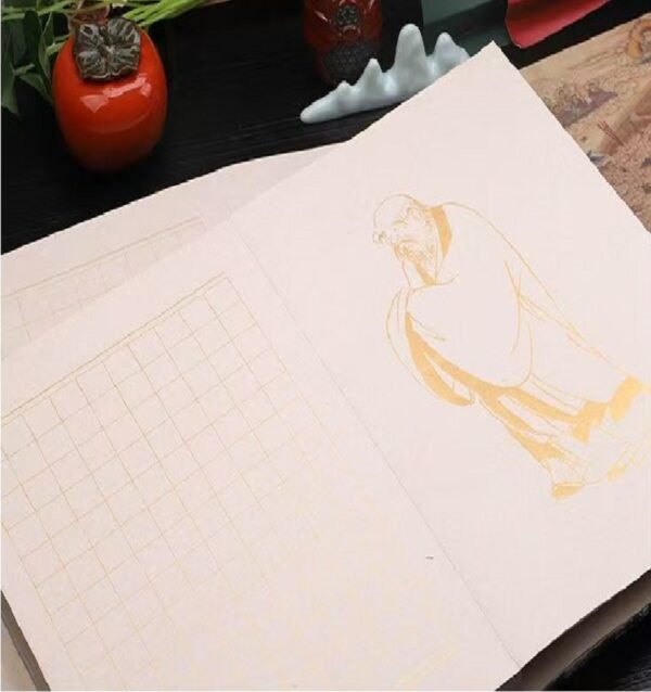 32*22cm Xuan Paper Calligraphy Paper Sumi-E SHU DAO Paper  kanji  Shodo Art Crafts 《 The Diamond Sutra》《 Tao Te Ching 》.