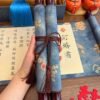06 Xuan Paper Art Paper Sumi-E Painting Calligraphy Artwork Scroll Crafts Golden Branch Flower Song Brocade Box