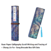 Xuan Paper Calligraphy Paper Sumi-E Painting Writing Tracing Scroll of <SHANG LIN FU > Song Brocade Box Set Gift